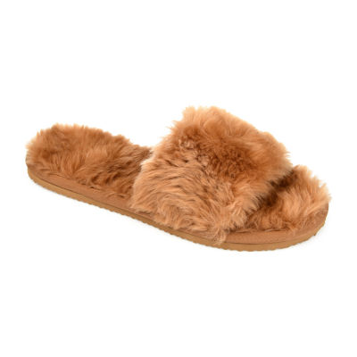 Journee Collection Dawn Womens Slip-On Slippers