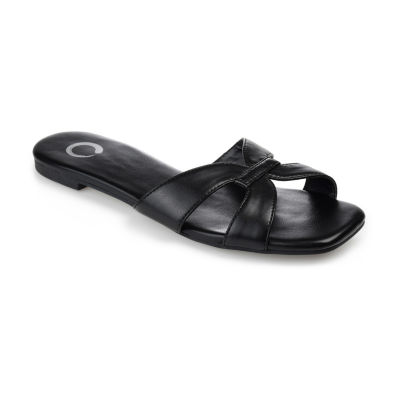 Jcpenney womens flat on sale sandals