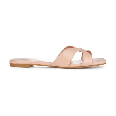 Journee Collection Womens Taleesa Flat Sandals