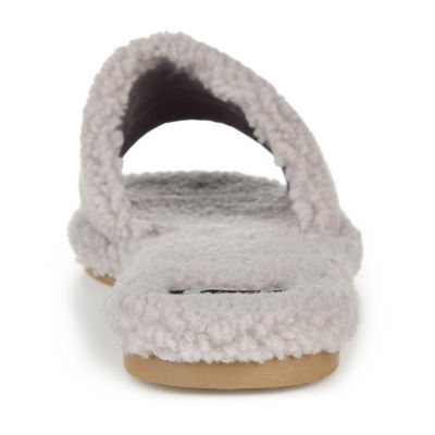 Journee Collection Sunlight Womens Slip-On Slippers