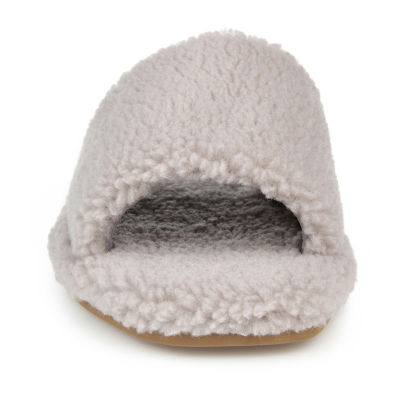 Journee Collection Sunlight Womens Slip-On Slippers