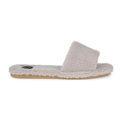 Journee Collection Sunlight Womens Slip-On Slippers