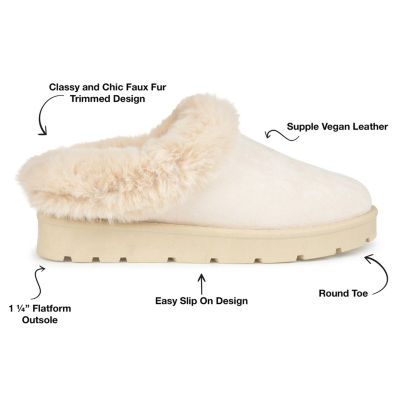 Journee Collection Whisp Womens Clog Slippers