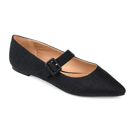 Journee Collection Womens Karissa Ballet Flats, 12 Medium, Black