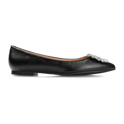 Journee Collection Womens Renzo Pointed Toe Ballet Flats