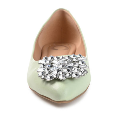 Journee Collection Womens Renzo Pointed Toe Ballet Flats