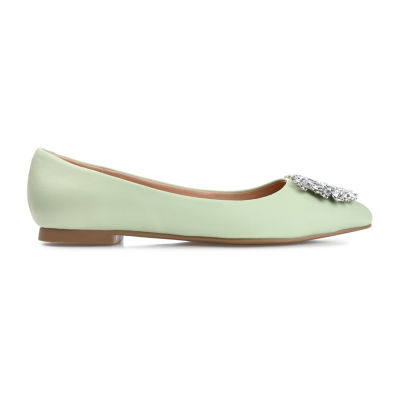 Journee Collection Womens Renzo Pointed Toe Ballet Flats