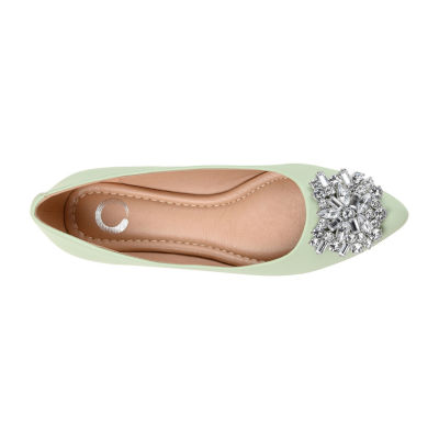 Journee Collection Womens Renzo Pointed Toe Ballet Flats