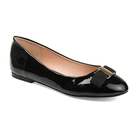 Journee Collection Womens Kim Ballet Flats, 9 Medium, Black
