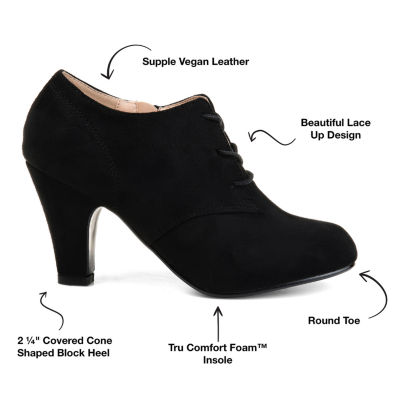 Journee Collection Womens Leona Cone Heel Booties