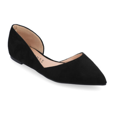 Journee Collection Womens Ester Pointed Ballet Flats