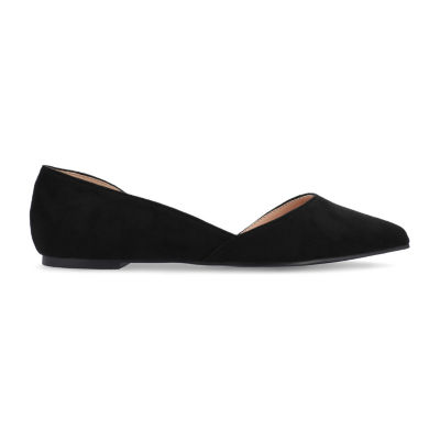 Journee Collection Womens Ester Pointed Toe Ballet Flats