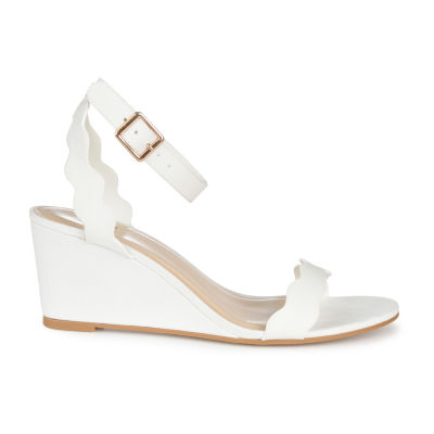 Journee Collection Womens Loucia Wedge Heel Pumps