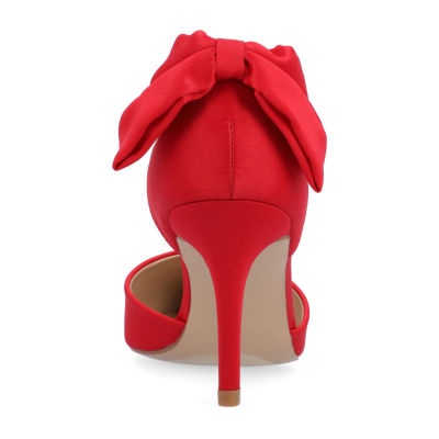 Journee Collection Womens Tanzi Pointed Closed Toe Stiletto Heel Pumps