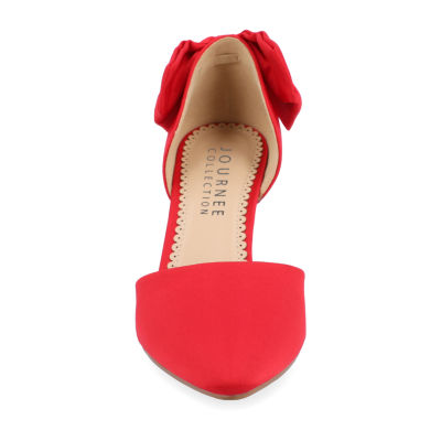 Journee Collection Womens Tanzi Pointed Closed Toe Stiletto Heel Pumps