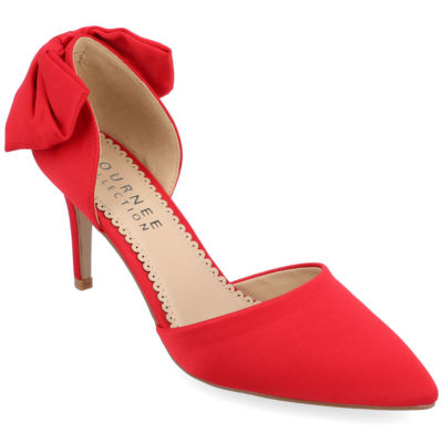 Journee Collection Womens Tanzi Pointed Closed Toe Stiletto Heel Pumps