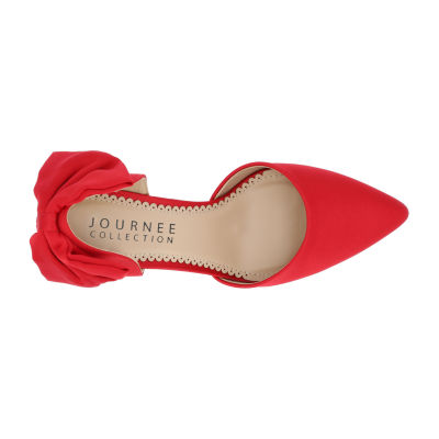 Journee Collection Womens Tanzi Pointed Closed Toe Stiletto Heel Pumps