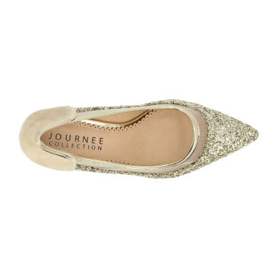 Journee Collection Womens Kalani Pointed Stiletto Heel Pumps