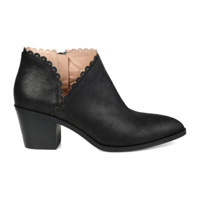 Journee Collection Womens Tessa Stacked Heel Booties