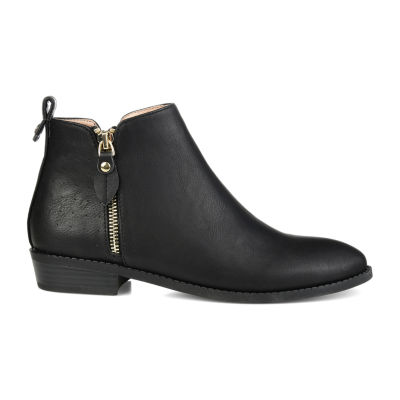 Journee Collection Womens Ellis Stacked Heel Booties