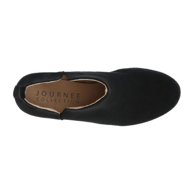 Journee Collection Womens Mylee Wedge Heel Booties