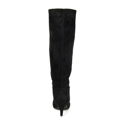 Journee Collection Womens Vellia Kitten Heel Over the Knee Boots