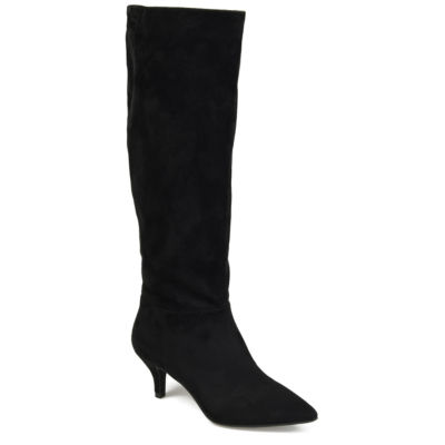 Journee Collection Womens Vellia Kitten Heel Over the Knee Boots