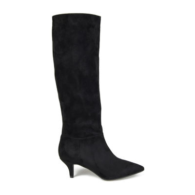 Journee Collection Womens Vellia Kitten Heel Over the Knee Boots