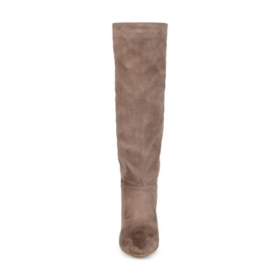 Journee Collection Womens Vellia Kitten Heel Over the Knee Boots