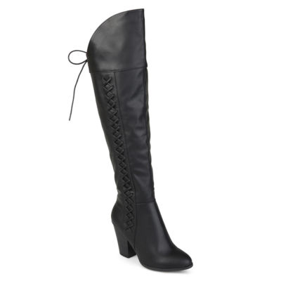 Journee Collection Womens Spritz Wide Calf Dress Boots