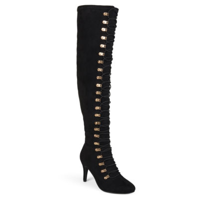 Journee Collection Womens Trill Stiletto Heel Dress Boots