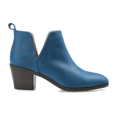 Journee Collection Womens Lola Stacked Heel Booties