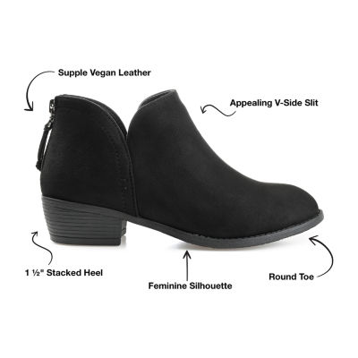 Journee Collection Womens Livvy Block Heel Booties