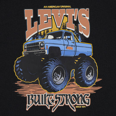 Levi's Little Boys Crew Neck Short Sleeve Regular Fit Graphic T-Shirt