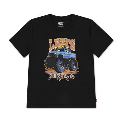 Levi's Little Boys Crew Neck Short Sleeve Regular Fit Graphic T-Shirt
