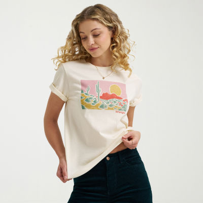 Wrangler Womens Crew Neck Short Sleeve T-Shirt
