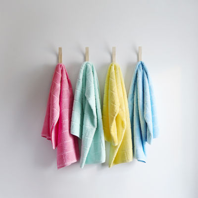 Home Expressions Grid 6-pc. Bath Towel Set