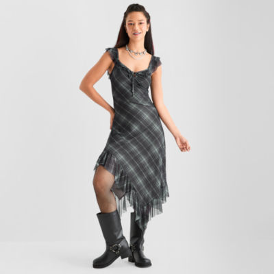 Joaquina for JCPenney Womens Juniors Sleeveless High-Low Maxi Dress