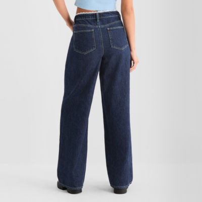 Joaquina for JCPenney Womens Juniors Low Rise Jean