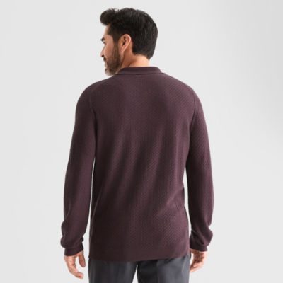 Stafford Mens Long Sleeve Pullover Sweater