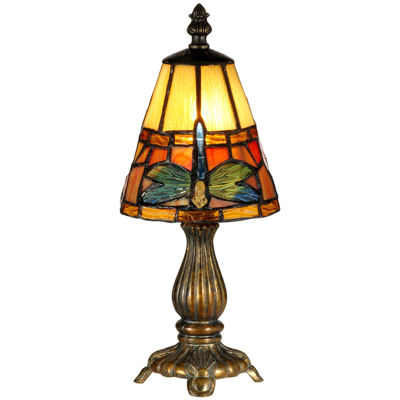 Dale Tiffany™ Cone Dragonfly Accent Lamp, Color Multi JCPenney