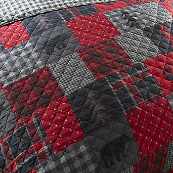 P94- Great Outdoors Quilt Fabric - Panel in Red - 16030-RED - SOLD AS –  Cary Quilting Company