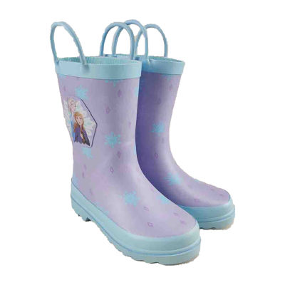 Disney Collection Little Kid Big Kid Girls Frozen Rain Boots