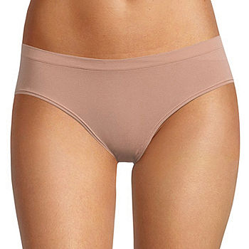 Hanes Cotton Stretch With Comfort Soft 5 Pack Cooling Multi-Pack Hipster  Panty 41w5cs