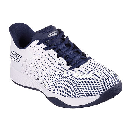 Skechers Pickleball Viper Court Reload Hands Free Slip-Ins Mens Sneakers, 8 Medium, White