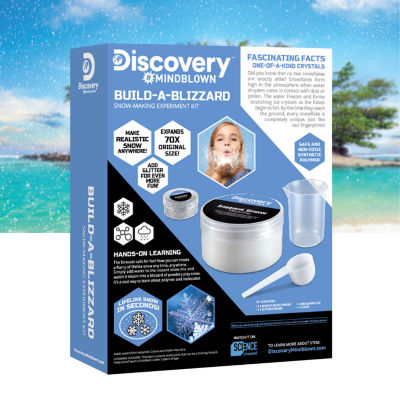 Discovery™ #Mindblown Build-A-Blizzard Snow-Making Experiment Kit