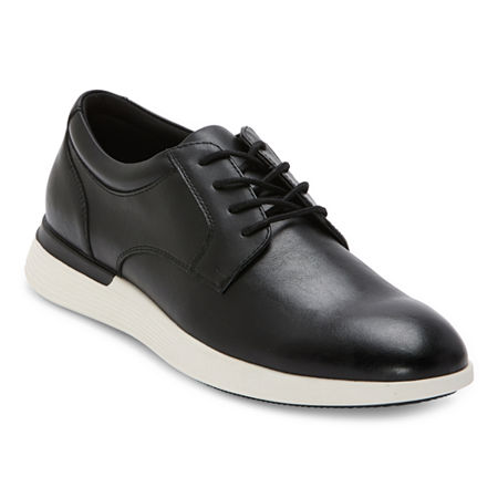 J. Ferrar Mens Redbank Oxford Shoes, 11 Medium, Black