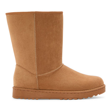 Thumbnail 2 of Arizona Jean Co Womens Stratton Flat Heel Winter Boots, 10 Medium, Brown