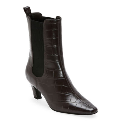 Worthington Womens Tiffany Kitten Heel Booties