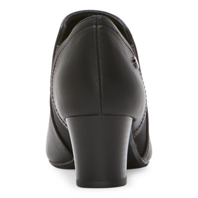 east 5th Womens Rutter Stacked Heel Booties